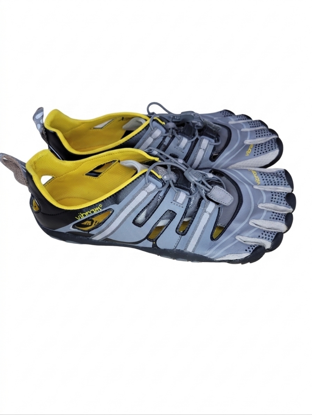 Vibram FiveFingers 13M4302 Multisport Training Men Size 44 Gray Yellow Gorpcore